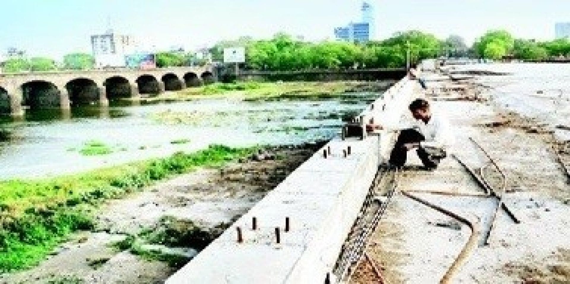 Ponte sobre o Rio do jardim Bund