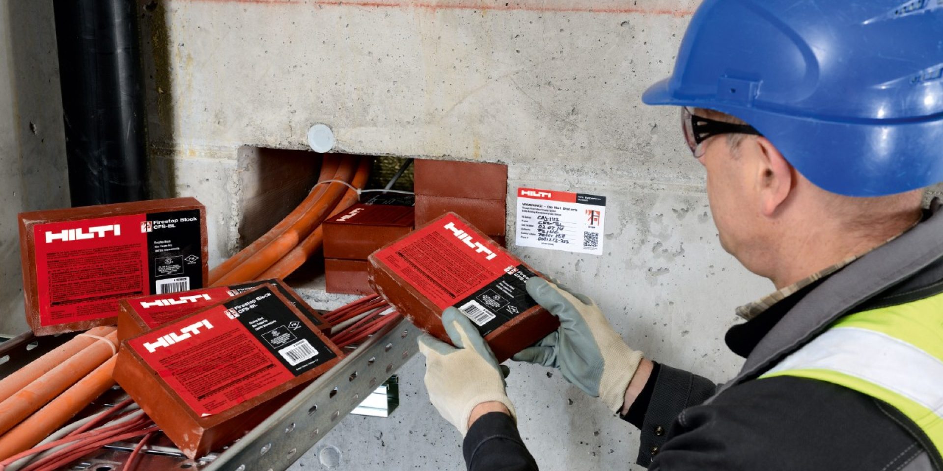 Isolamento de suportes elétricos em renovação