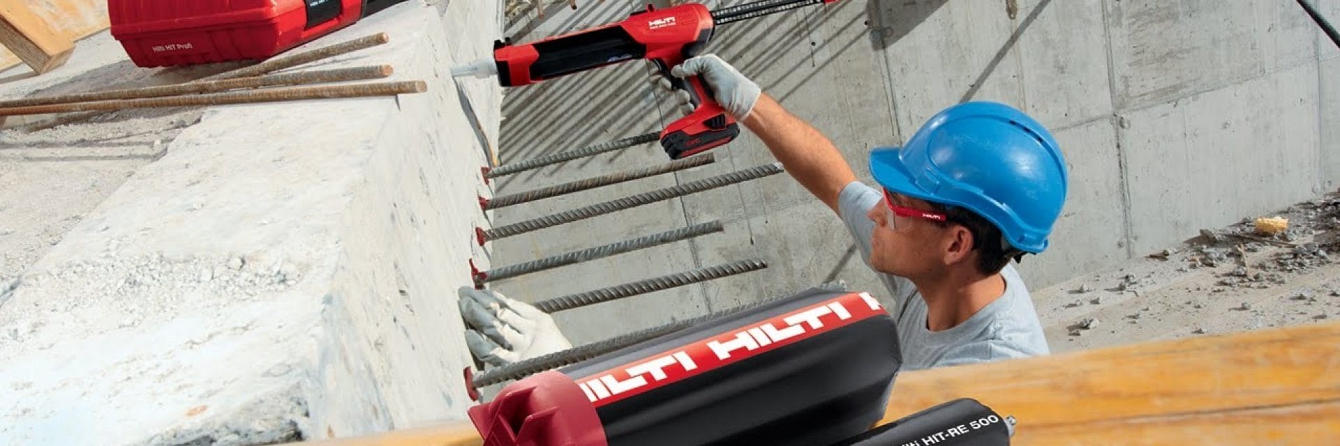 Hilti post-installed rebar applications