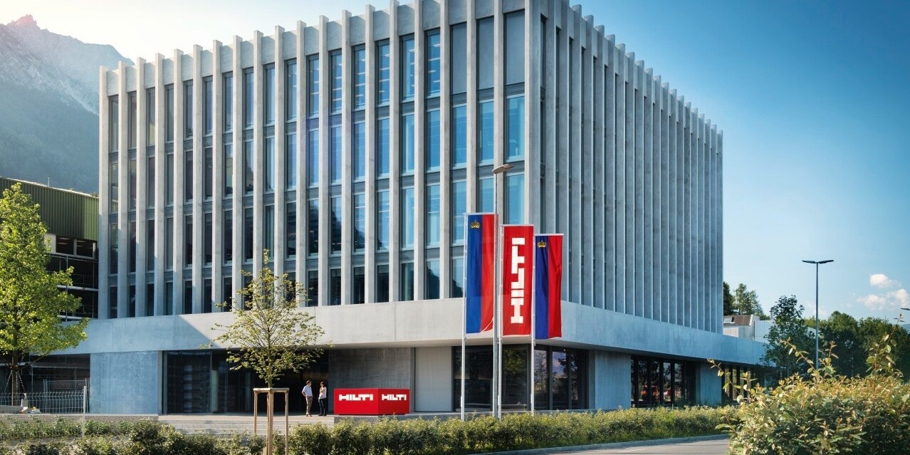 Fábrica da Hilti em Schaan, no Liechtenstein