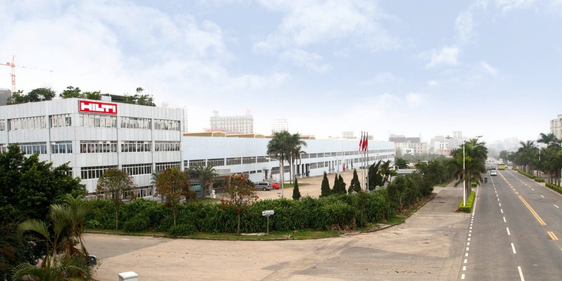 Fábrica da Hilti em Zhanjiang, na China