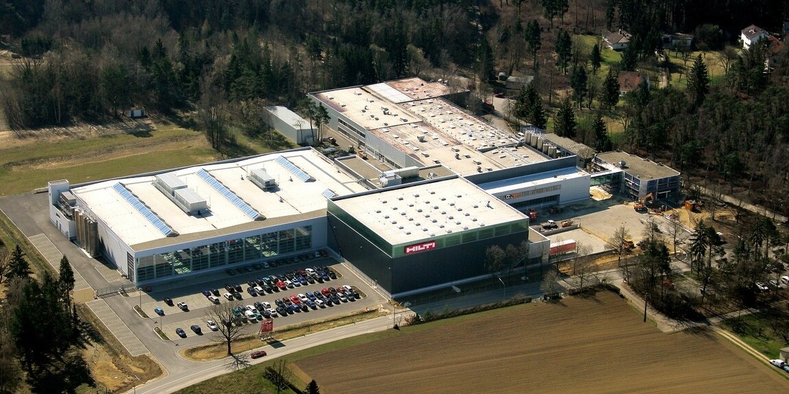 Fábrica da Hilti em Strass, na Alemanha