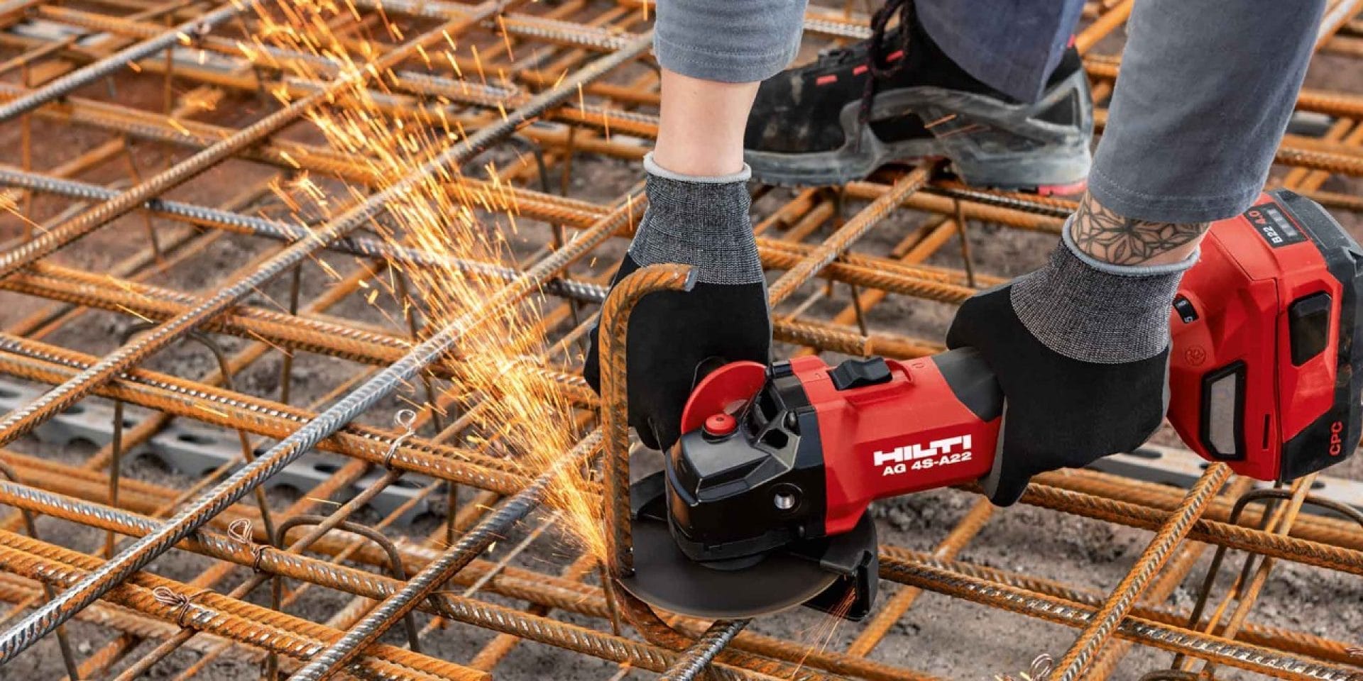 Rebarbadora de ângulo AG 4S-A22 Hilti