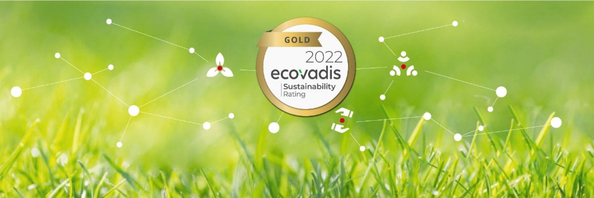 Certificação Ouro Ecovadis 2022