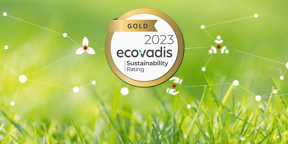 Certificação Ouro Ecovadis 2023