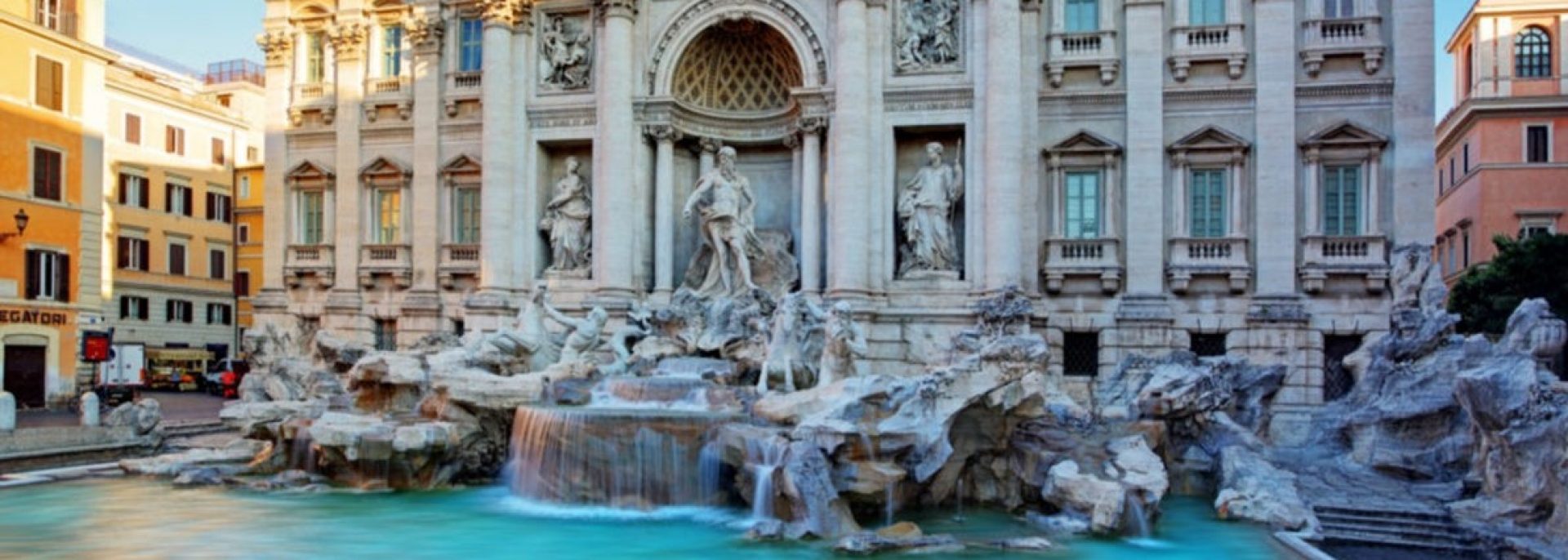 Trevi fountain Rome Italia