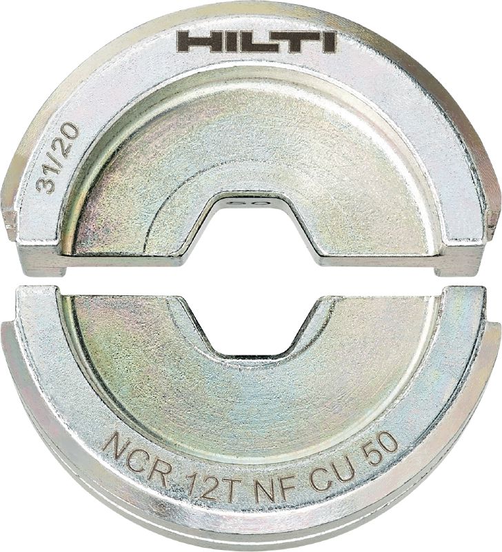 Matriz NF de 12t para cobre Matriz NF de 12t para terminais/bornes e ligadores de cobre até 400 mm²