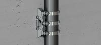 Ponto fixo compacto forte MFP-CHD Ponto fixo compacto galvanizado para aplicações muito exigentes até 44 kN Aplicações 1