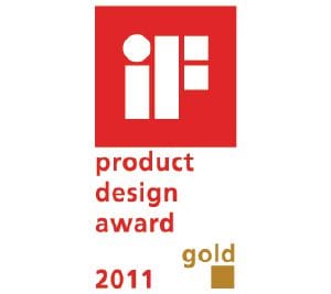                Este produto recebeu o prémio de design "Ouro" da IF.            
