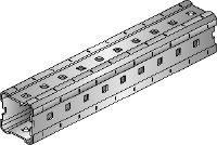 Instalação de viga MI Vigas de instalação galvanizadas a quente (HDG) para a construção de suportes MEP e estruturas modulares 3D ajustáveis e de trabalhos pesados