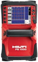 Sonda de betão PS 1000 X-Scan Leitor eficiente do betão para análise estrutural e para localização de objetos embutidos em múltiplas camadas