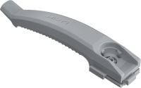 Abraçadeira para cabos X-EKB MX (02) Grampo para cabos de plástico otimizado para pregos em fita e compatível com uma grande variedade de métodos de fixação e materiais base