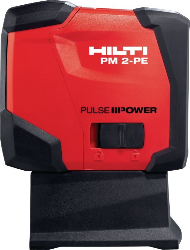 Laser de pontos PM 2-PE Laser de prumo de elevada precisão com 2 pontos e feixe vermelho