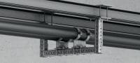 MIB-SH Base galvanizada a quente (HDG) para fixação de vigas MI a aço Aplicações 1