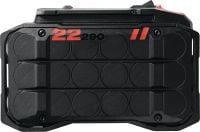 B 22-290 Bateria Nuron Bateria de iões de lítio, 22 V e com a capacidade mais elevada fabricada para maximizar o tempo de utilização das ferramentas Nuron para serviços pesados