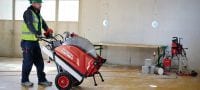 Disco para serra de corte SPX LCS Equidist - Silencioso (60H: para Hilti e Husqvarna®) Disco de serra de corte de parede ultimate (5-10 kW) para cortar a grande velocidade, uma vida útil mais longa e reduzir o ruído (eixo de 60H serve nas serras de corte de parede Hilti e Husqvarna®) Aplicações 1
