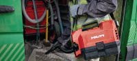 Aspirador a bateria para a construção civil VC 2D-22 Aspirador a bateria compacto para executar limpezas nas obras de construção (matérias secas), depósito de 3,5l (bateria Nuron) Aplicações 3