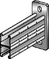 Braço de calha duplo MQK-41 D Braço de calha duplo galvanizado aplicações para cargas médias