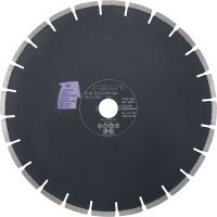 Disco para serra de bancada DS-BB M1 O disco diamantado silencioso premium reduz o ruído em até 50% — concebido para o corte de blocos de alvenaria e silicocalcários