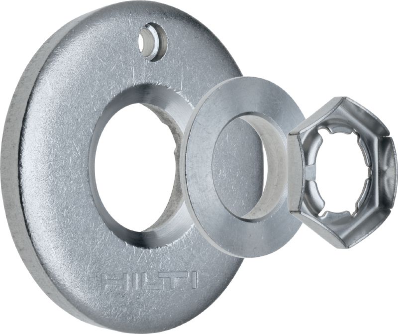 Anilha de enchimento (aço inoxidável) Para enchimento de abertura anelar em ancoragens mecânicas e químicas (aço inoxidável A4)