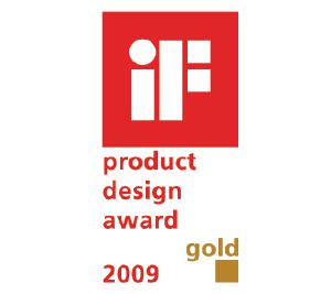                Este produto recebeu o prémio de design "Ouro" da IF.            