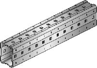 Instalação de viga MI Vigas de instalação galvanizadas a quente (HDG) para a construção de suportes MEP e estruturas modulares 3D ajustáveis e de trabalhos pesados