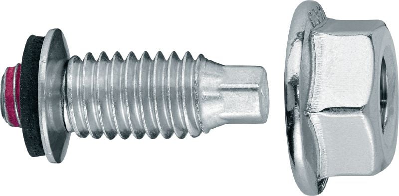 Cavilha roscada de embutir S-BT MR (aço) Cavilha roscada (aço inoxidável) para fixações polivalentes