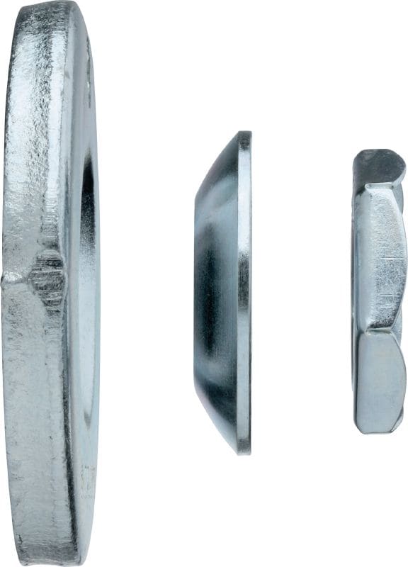 Anilha de enchimento (aço carbono) Para enchimento de abertura anelar em ancoragens mecânicas e químicas (aço carbono)