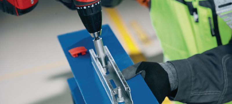 Cavilha roscada de embutir S-BT MR (aço) Cavilha roscada (aço inoxidável) para fixações polivalentes Aplicações 1