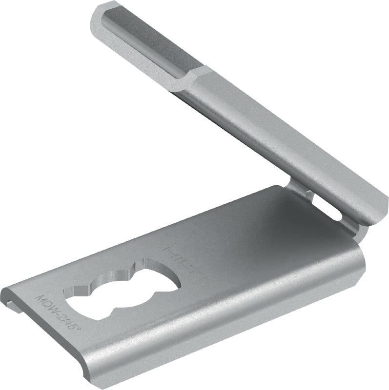 Ângulo universal MQW-2/45 Cotovelo de 45 ou 135 graus galvanizado para unir várias calhas de instalação MQ