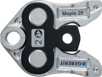 Mandíbula de prensagem de tubos NPR PS G Mandíbulas de prensagem para sistemas de tubagens de perfil G até 50 mm. Compatíveis com as prensadoras de tubos Hilti NPR 32-A.