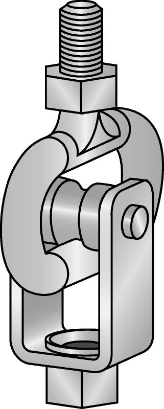 Conector deslizante giratório MPSG Conector deslizante oscilante galvanizado premium para aplicações de aquecimento e refrigeração