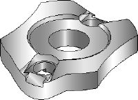 Anilha de instalação MQZ-U MQZ-U Anilha de instalação galvanizada para fixações métricas em orifícios de calhas