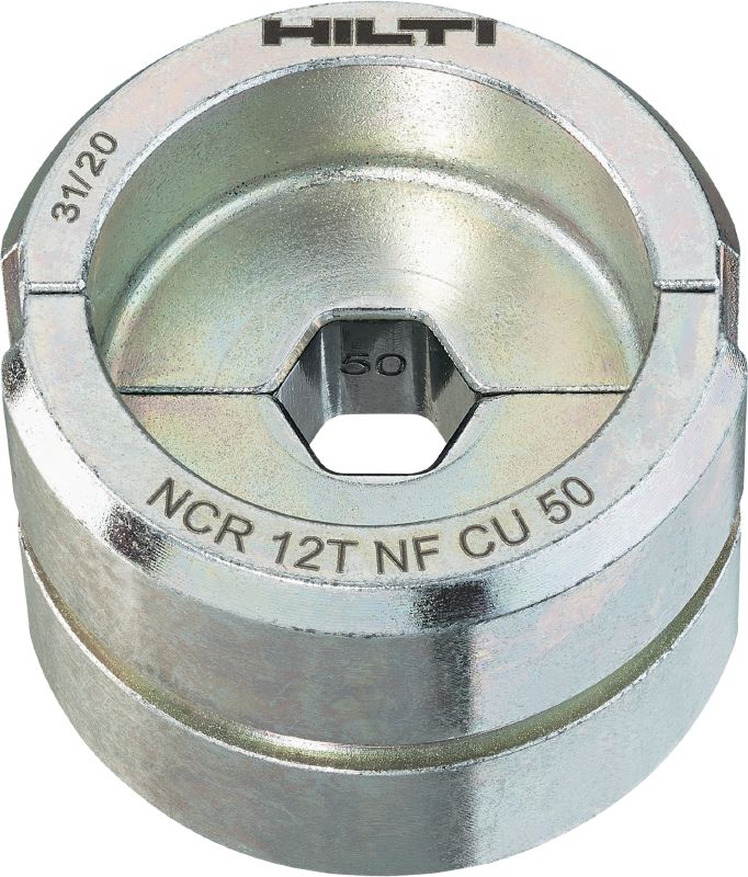 Matriz NF de 12t para cobre Matriz NF de 12t para terminais/bornes e ligadores de cobre até 400 mm²