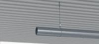 Kit MW-LP L Travão padrão com cabo aço e terminação em laço Cabo de aço com terminação em laço e travão ajustável para suspensão de dispositivos de construção adequados Aplicações 3