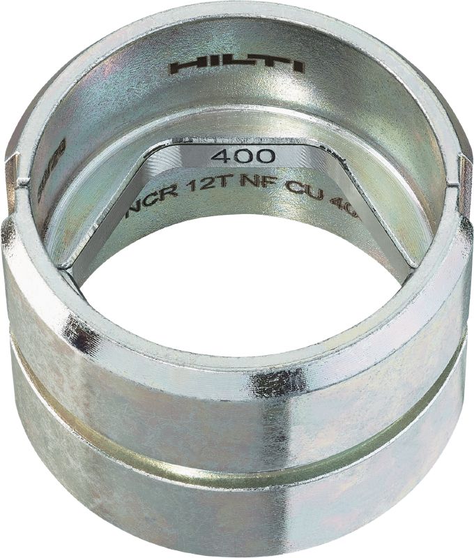 Matriz NF de 12t para cobre Matriz NF de 12t para terminais/bornes e ligadores de cobre até 400 mm²