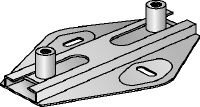 Conector deslizante (duplo) MSG 1,75 Conector deslizante galvanizado premium para aplicações de aquecimento e refrigeração para cargas ligeiras