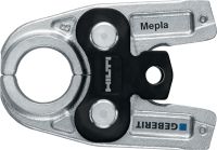 Mandíbula de prensagem de tubos NPR PS G Mandíbulas de prensagem para sistemas de tubagens de perfil G até 50 mm. Compatíveis com as prensadoras de tubos Hilti NPR 32-A.