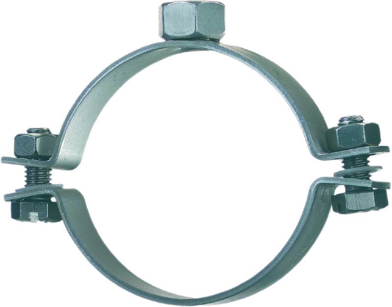 MP-SRN Abraçadeira para tubagens ligeiras Abraçadeira de aço inoxidável (A4) para tubagens, sem isolamento acústico, para aplicações de cargas ligeiras