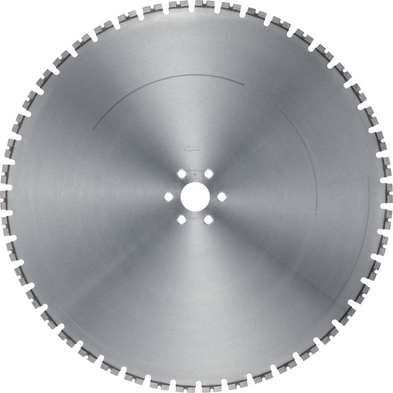 Disco Equidist para serra de corte SPX MCS (60H: para Hilti e Husqvarna®) O mais recente disco de serra de corte (15 kW) para uma velocidade elevada e vida útil prolongada em betão armado (eixo de 60H)
