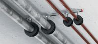 Abraçadeira de fecho rápido para tubos de refrigeração MRP-KF Abraçadeira ultimate com isolamento de alta densidade e inovador fecho rápido para aplicações exigentes de refrigeração Aplicações 3