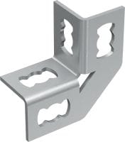 Ligador angular MQW-4-90 Cotovelo de 90 graus galvanizado para unir várias calhas de instalação MQ