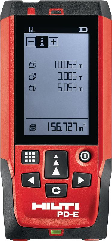 Medidor a laser PD-E Medidor a laser de exteriores com visor de seleção integrado para medições até 200 m