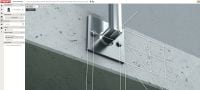 Software PROFIS Engineering Suite para a conceção e projeção estrutural de edificados Software de engenharia estrutural para projetar a esquematização de ancoragens que inclui códigos e homologações, cálculos baseados na metodologia CBFEM (Component Based Finite Element Method) e uma variedade de métodos de fixação Aplicações 3