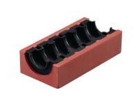Módulo para cabos CFS-T Módulos para vedar cabos/tubos dentro de uma estrutura de passagem quando se exige elevada impermeabilidade à água e a gases e resistência ao fogo