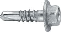 Parafusos autoperfurantes para metal S-AD 01 S Parafuso autoperfurante (aço inoxidável A2) sem anilha para fixações de fachadas em alumínio (até 4 mm)