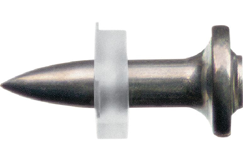 Pregos de aço inoxidável X-R P8 Prego individual de elevado desempenho para usar com ferramentas de fixação a pólvora em aço em ambientes corrosivos