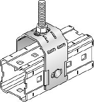 Anilha plana DIN 125 M10 HDG Ligador galvanizado a quente (HDG) para fixação de varões roscados M12 (1/2) and M20 (3/4) a vigas MI Aplicações 1