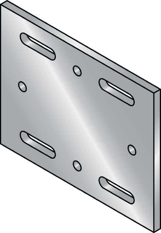 Placa de base MIB-SH Base galvanizada a quente (HDG) para fixação de vigas MI a aço