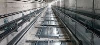 Varão roscado HAS-D Varão roscado dinâmico de elevado desempenho para atravessamentos e pré-fixações com ancoragens químicas de injeção híbridas (aço carbono) Aplicações 5